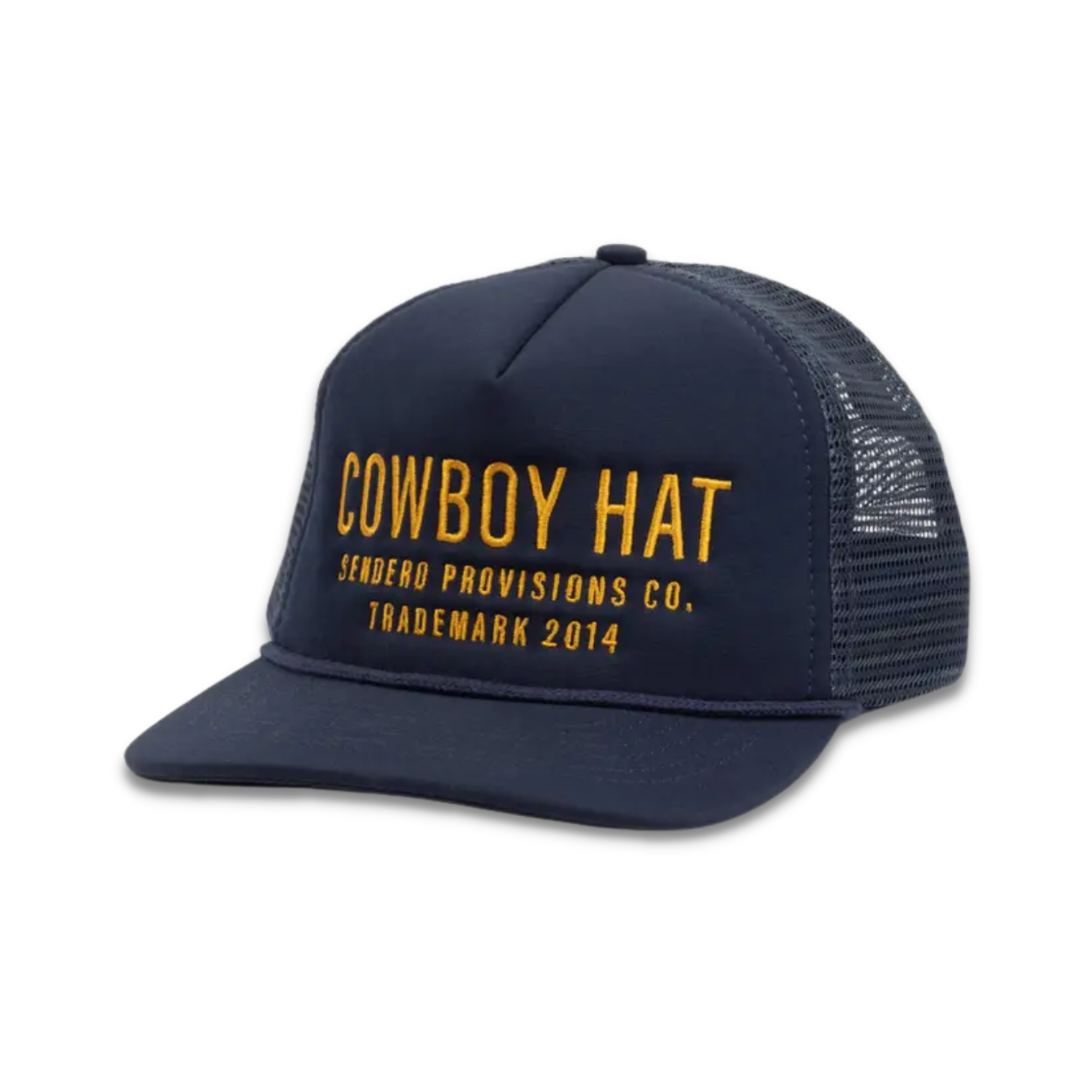 Cowboy Hat Snapback - Navy – Rugged Pilgrim