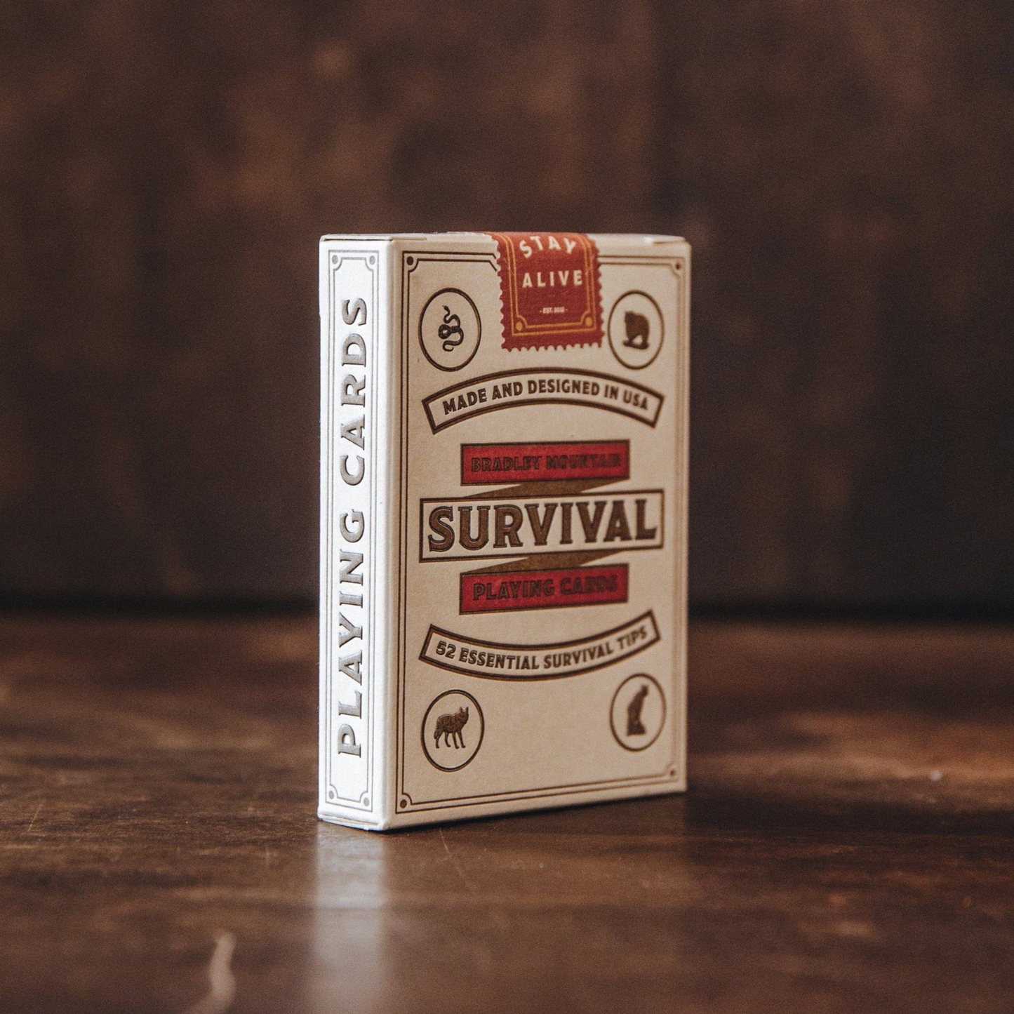 Survival Playing Cards - Cream