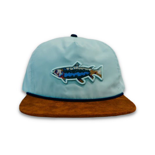 In The Cut Snapback - Turquoise & Buckskin