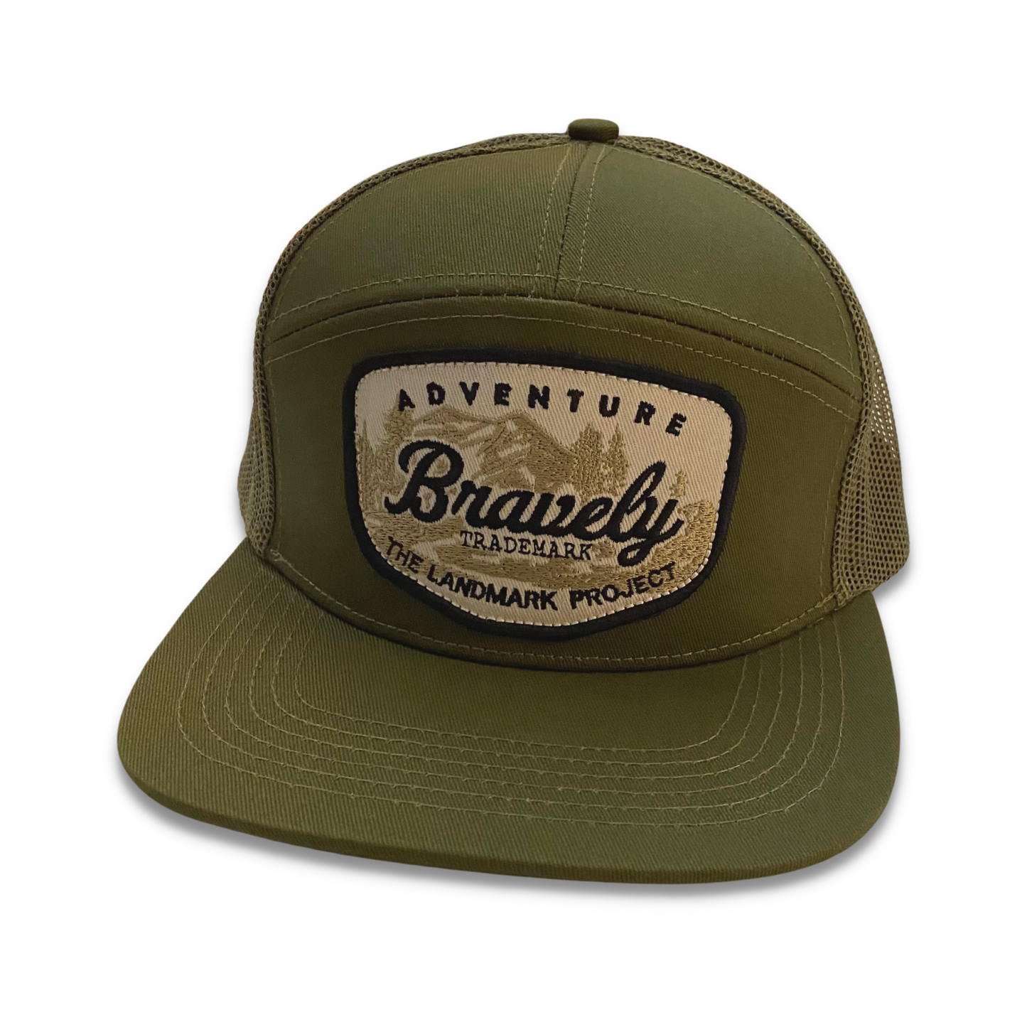 Adventure Bravely Snapback - Juniper