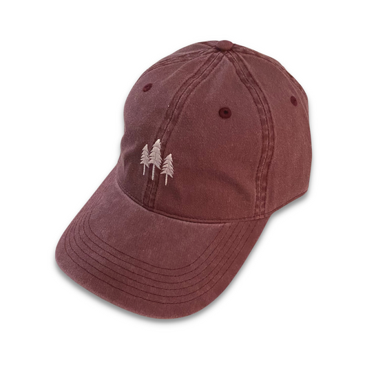 Three Tree Dad Hat - Classic Colors