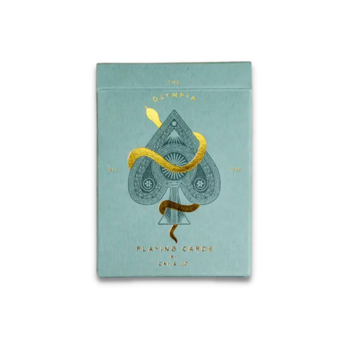 Olympia Playing Cards - Blue Sage