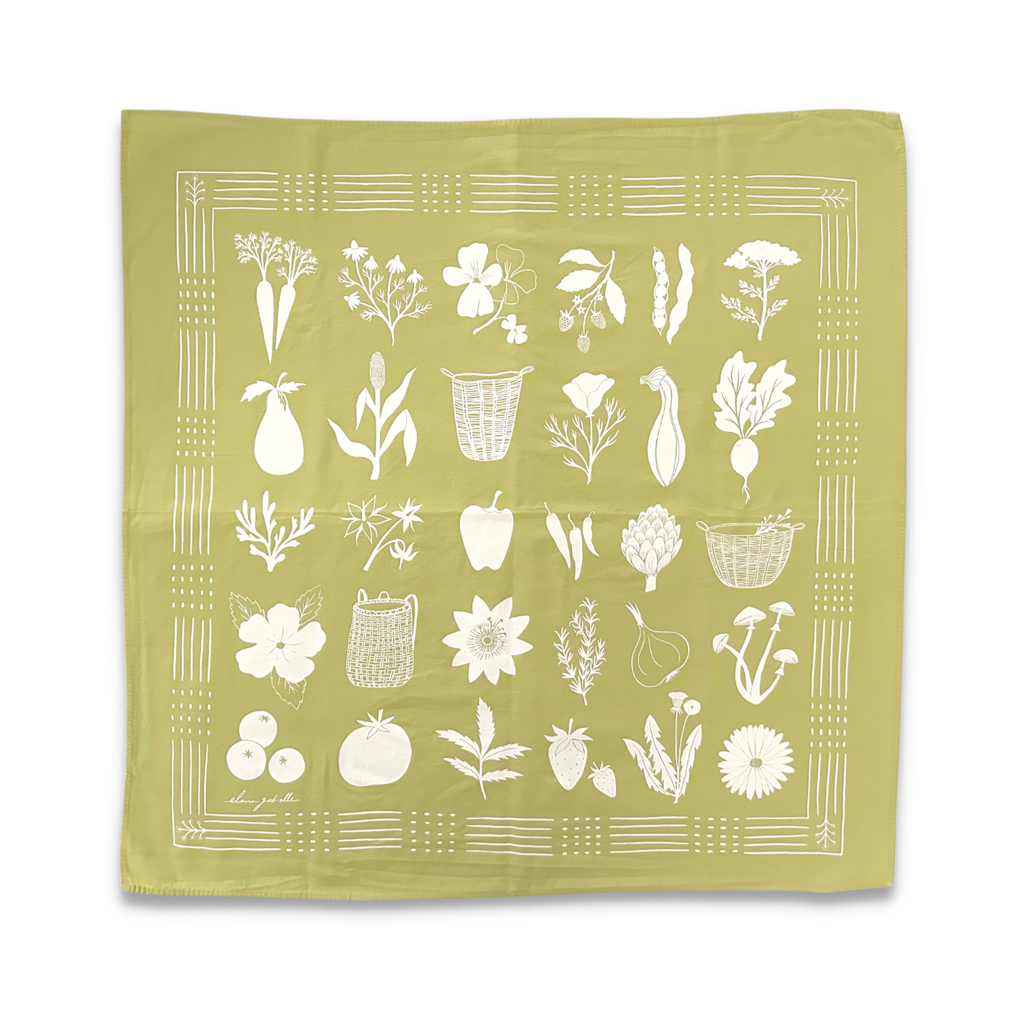 Forage Bandana - Celery