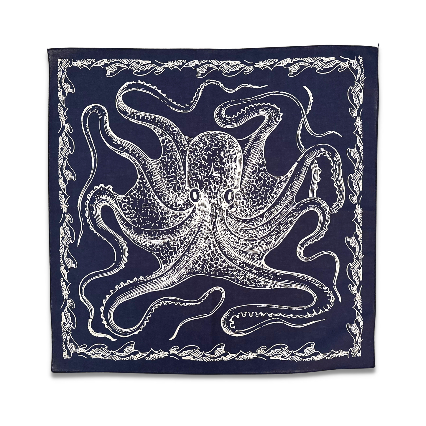 The Kraken Bandana - Deep Navy