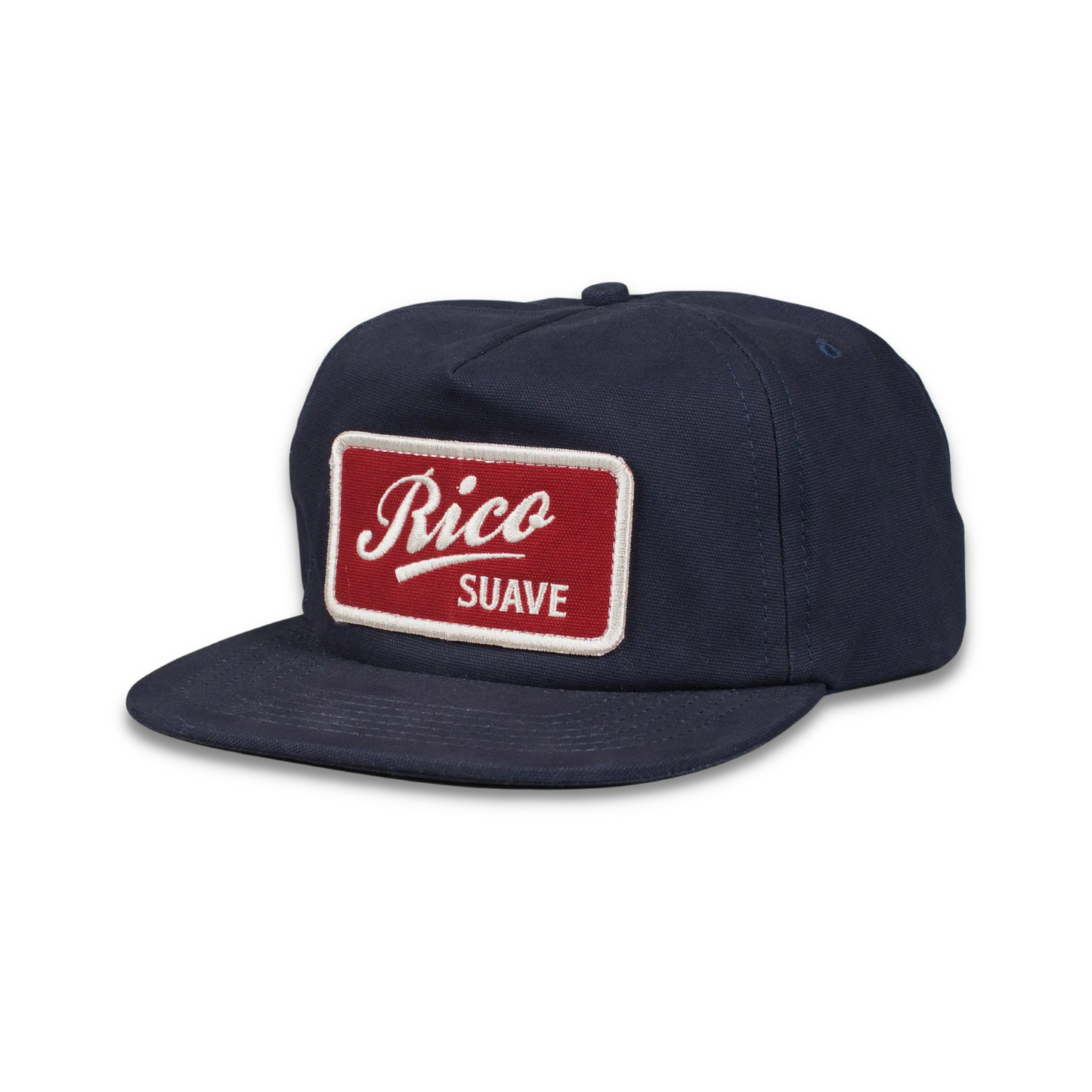 Rico Suave Snapback - Vintage Navy & Red