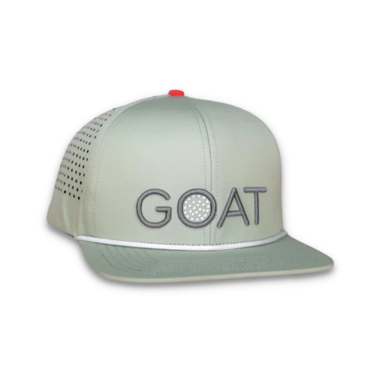 GOAT Snapback - Seafoam & Tiger Orange