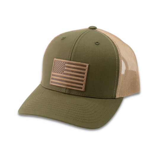 Patriotic Trucker Hat - Core Colors