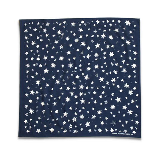 Star Field Bandana - Navy