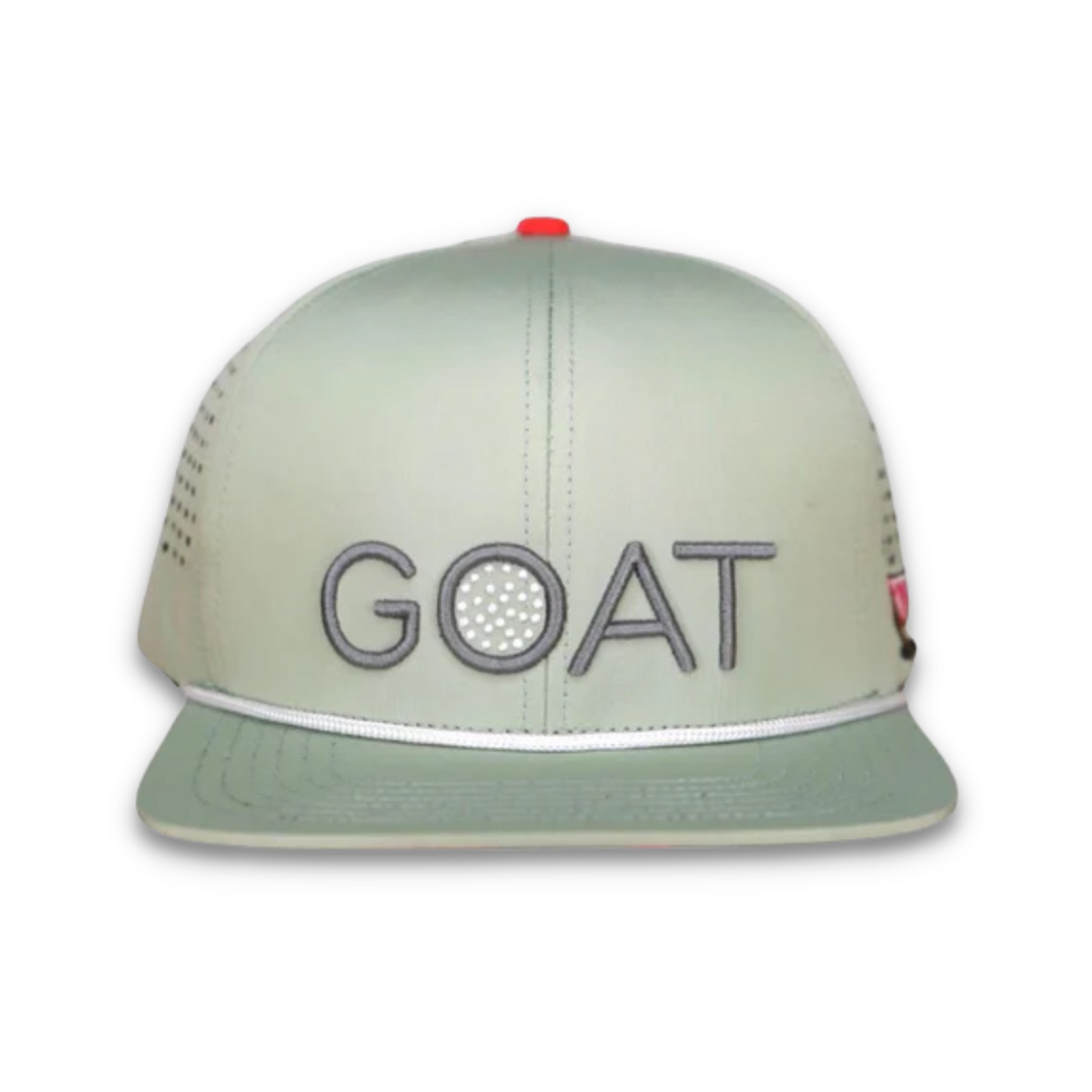 GOAT Snapback - Seafoam & Tiger Orange