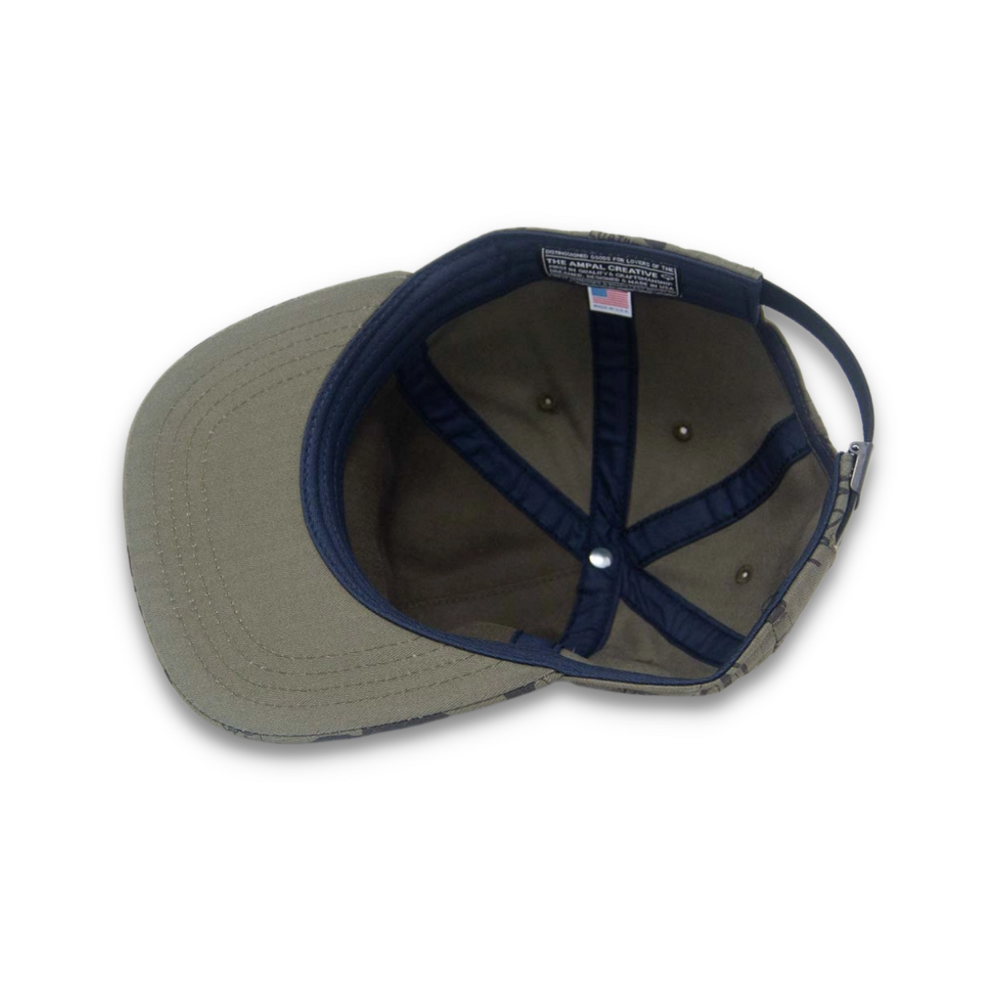 Doodle Strapback - Olive Grey