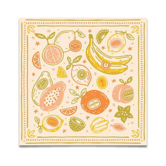 Picked From Paradise Bandana - Pastels