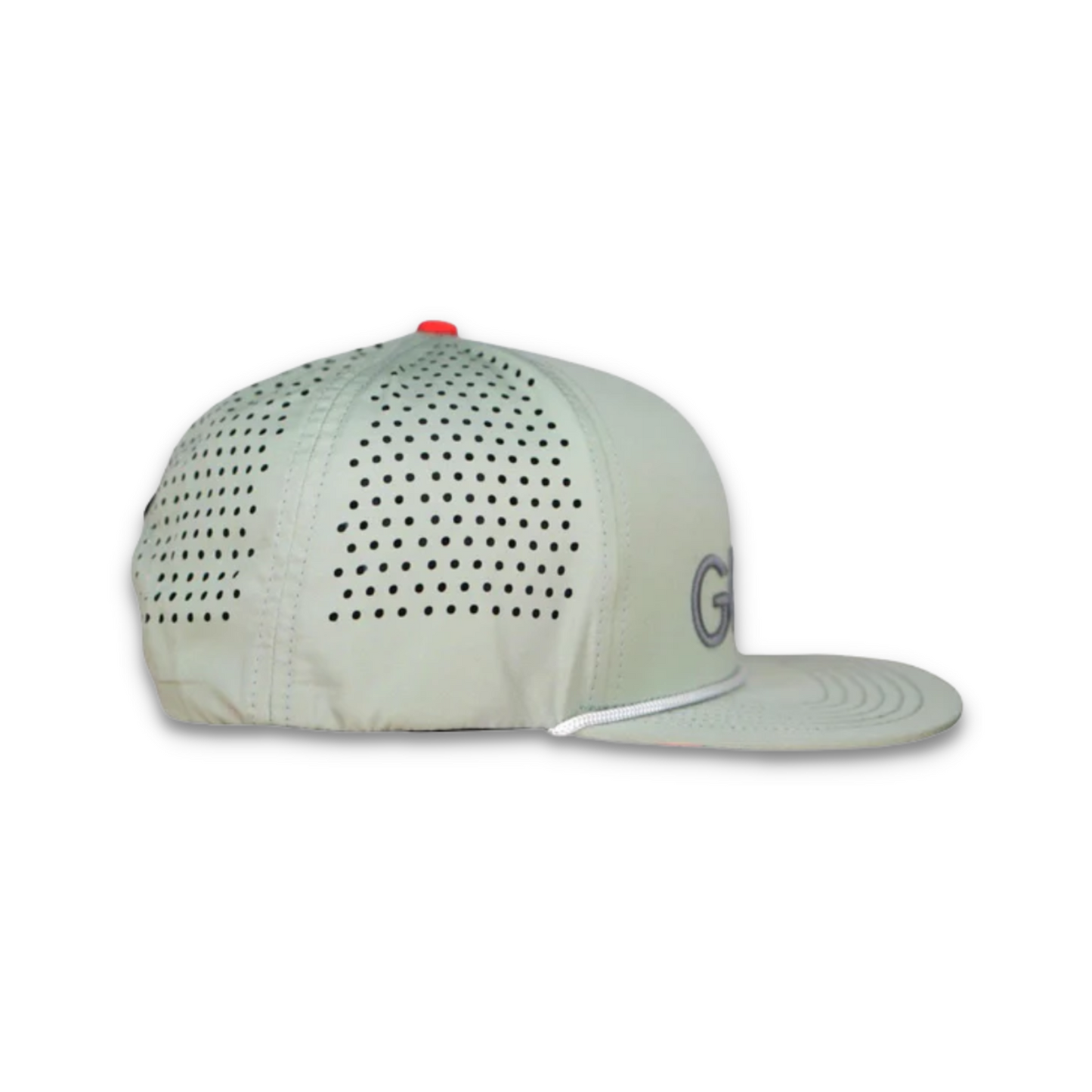 GOAT Snapback - Seafoam & Tiger Orange