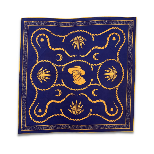 Bandits Heritage Bandana - Indigo